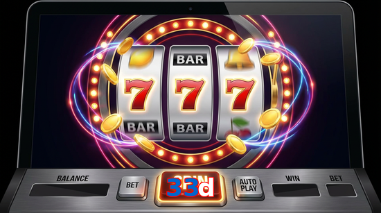 Main screen of 33D slots page for PK players